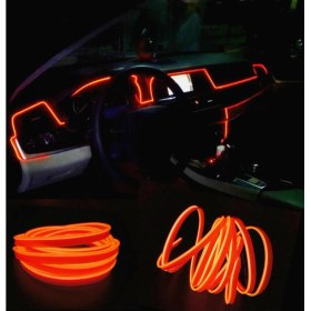 Resim ModaCar Turuncu Araç İçine Neon Kablo 2 Metre 378817 