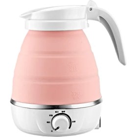 Resim Pustaty Katlanabilir Taşınabilir Seyahat Elektrikli Su Isıtıcısı (Yurt Dışından) 