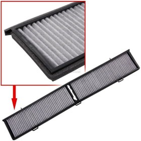 Resim Bmw 1 Seri E87 Kasa Karbonlu Polen Filtresi FILTRON Marka 