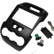 Resim Synodicmonth Ford Ranger F250 2011-2015 İçin 2din Araç Ses Sistemi Radyo Fasya Adaptörü 9 İnç Büyük Ekran Gösterge Paneli Montaj Paneli Çerçevesi 