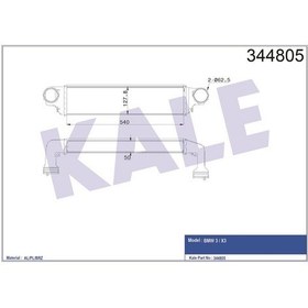 Resim Kale-344805 - Turbo Radyatörü Bmw 3 E46 318d-330d/xd 01 06 X3 