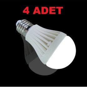 Resim Xnews Led Aydınlatmalar-7w Enerji Tasarruflu Led Ampul ( 4 Adet )-17677 