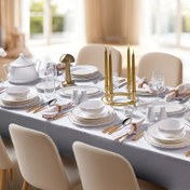 Resim Evaliza Lace Gold 85 Parça 12 Kişilik Yemek Takımı 
