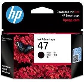 Resim Hp 47 Siyah Mürekkep Kartuşu 6zd21ae 