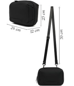 Resim D-Pack Erkek Siyah Kumaş El Çantası - Siyah / 00 