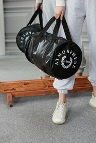 Resim macharelbasic Unisex Askılı Orta Boy Spor Seyahat Fitness Çantası Kadın Ve Erkek Için 