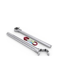 Resim Alüminyum Balkon Çamaşır Askılığı Yuvarlak Korkuluklar Için Çamaşır Ipi Hediyeli Gri 