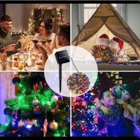 Resim 100 Led Rgb Solar 12m Diğer 