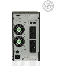 Resim Up 11 3 Kva 3000 Va Online Ups 1F/1F 6 x 7 Ah Akü 5/15 Dakika Kesintisiz Güç Kaynağı 