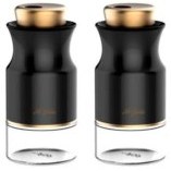 Resim Aryıldız Black Line Gold Tuzluk Biberlik 