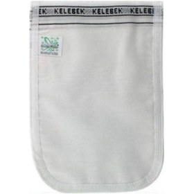 Resim Kelebek Kese İnce Hamam ve Banyo Kesesi 6'lı Beyaz 