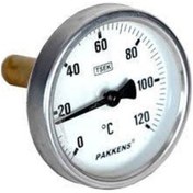 Resim 63 Mm5 CM Pakkens Termometre arkadan Bağlantılı 1/2" Manşon Dahil 