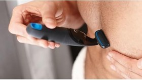 Resim Philips Bodygroom Series 1000 su geçirmez vücut bakım makinesi, pille çalışır (model BG1024/16) 