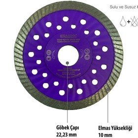 Resim Elmas Testere Granit Kuru Kesim 230 Gk Era50269 Eratool 