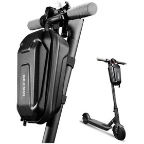 Resim Mufunye Elektrikli Scooter Çantası - Yağmur Geçirmez, Çok Fonksiyonlu Ön Askılı Eva Saklama Çok Renkli 