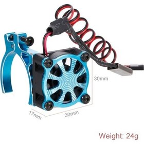 Resim Novahub Traxxas-hsp-redcat-rc4wd-tamiya-axial Araçlar İçin Termal Sensörlü Soğutucu Fan - 5 Renk Seçeneği 