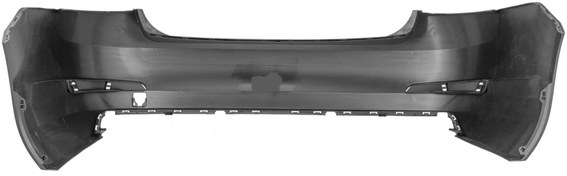 Resim Skoda Octavıa 13 17 Tampon Arka Sensorsuz 5E5807421 
