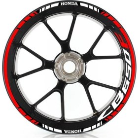 Resim Motiker Honda Cb 650F Iç Dış Jant Şeridi Sticker Etiket Modeli 