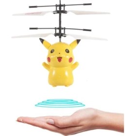 Resim Denecta Uçan Pikachu Oyuncak Hareket Sensörlü Işıklı Flying Pokemon 