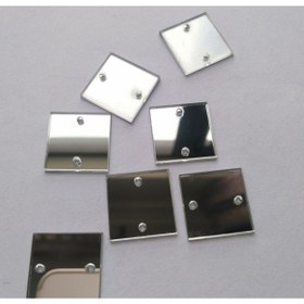 Resim YENİ HEDİYELİK DÜNYAM Kına Hatırası Hazırlamak Için 3cm 40 Adet Akrilik Malzeme Delikli Yapışkanlı 