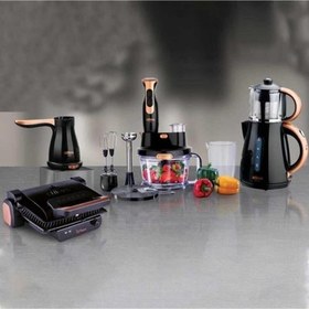 Resim Stm80023 Ala Star 4lü Çeyiz Paketi Siyah Rose 