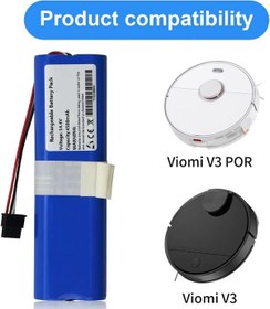 Resim Viomi V3 V-rvclm26b Batarya Pil 50e-4s1p Crl200s+200701000914 