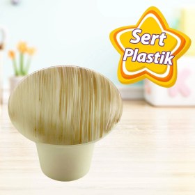Resim Glaswen Sert Plastik Mantar Düğme Kulp Kayın Dolap Mobilya Mutfak Dolabı Çekmece Kapak Kulpu Kulbu 