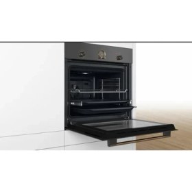 Resim HBJN10YB2R Serie 4 Ankastre Fırın 60 x 60 cm Neoklasik, Siyah 