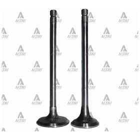 Resim Supap Takım L-300 E.m. L-200 0.50 In-4 Ölçü:40x8x136.5 / Ex-4 Ölçü:34x8x136.5 Md-083661 / Md-083662 Md-083661 