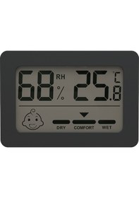 Resim Xindoker Küçük Ve Şık Dijital Sıcaklık Ve Nem Ölçer -20 C'den 60 C'ye Hassas Ölçüm 