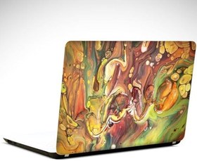 Resim Renkli Desen Soyut Laptop Sticker 17 inch (39X27CM) 