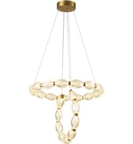 Resim Aspen 2'li Yuvarlak Eskitme Sarkıt Led Avize Eskitme 