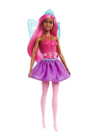 Resim Barbie Peri Bebekleri Pembe Saçlı FWK85 GXD60 