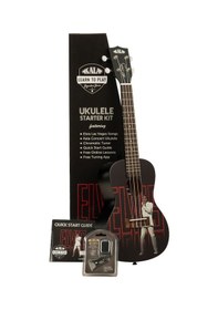 Resim Kala Elvis Viva Las Vegas Concert Ukulele Eğitim Seti 