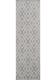 Resim Cool Halı Vetrina 3605 Gri Etnik Desen İskandinav Yolluk Hol Koridor Halısı Yatak Odası Halı Yolluk 