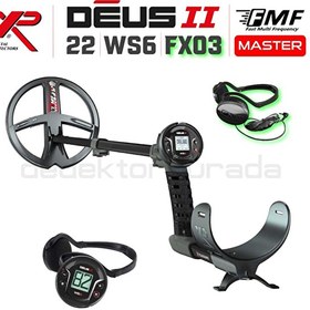 Resim DEUS 2 22,5CM FMF BAŞLIK,WS6 MASTER,FX03 KULAKLIK XP Metal Dedektör