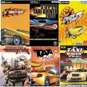 Resim Tigdes Crazy Taxi 1-6 Serisi Pc Oyunu | Windows Uyumlu Yarış & Arcade | Flash Bellekli Kurulum 