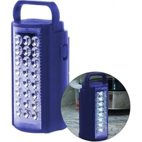 Resim PM-21980 24 Ledli Şarjlı Işıldak (6V4A Akülü - Özellikli) 