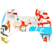 Resim Suntek Sony Ps5 Pattern 8 Için Yumuşak Renkli Silikon Kılıf 