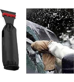 Resim Araç Oto Buz Kazıyıcı Kırıcı Silikonlu Cam Kar Silici Temizleyici Buz Kırıcı Cam Temizleyici 