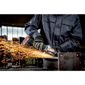 Resim Metabo W 18 Lt Bl 11-125 Akülü Avuç Taşlama, Kömürsüz Motor, 1.100 Watt Muadili - 613052840 (Akü & Şarj Cihazı Hariç) 
