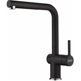 Resim Franke Maris MRG 210/110-72 Nero Granit Eviye + Active Plus Doccia 2.0 Armatür + Comfort Sıvı Sabunluk Üçlü Set Nero 