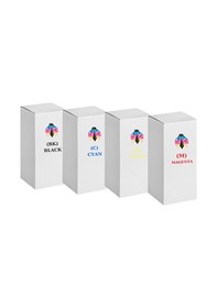 Resim Safir Toner Hp 304 100 Ml Siyah Ve Renkli Kartuş Muadil Dolum Seti 