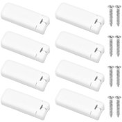 Resim 8'li Paket Katlı Yedek Parçalar, Kelepçe Braketleri, Gergin Katlı Perdeler İçin Kelepçe Ayakkabıları, Yapışkanlı Arkalık İçin G20241698301 