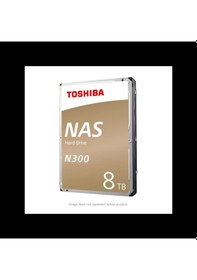 Resim Toshıba N300, Mn10ada800s, 3.5", 8tb, 512mb 7200 Rpm, Sata3, 7/24 Nas, Server, Hdd 
