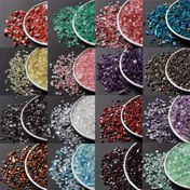 Resim 50g/100g/200g/500g Doğal Düzensiz Kristal Taş - Gül Kuvars Cevheri Mineral Taşı, Akvaryum Dekorasyonu ve Ev Süslemesi için Çeşitli Canlı Renkler & DIY El Sanatları 
