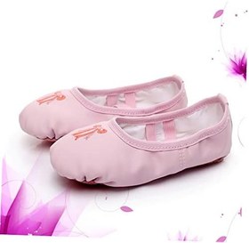 Resim VALICLUD 1 Çift Çocuk Dans Ayakkabıları Bale Dans Ayakkabıları Çocuklar Için Bale Ayakkabıları Taban Bale Ayakkabısı Bale Terlik 