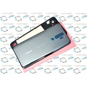 Resim Oppo A9 2020 Kasa Arka Pil Batarya Kapağı SİYAH 