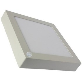 Resim Lamptime Sıva Üstü Led Panel Sensörlü Beyaz 24W Kare 6500K 26063 Beyaz 
