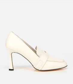 Resim Hotiç Kadın Deri Ekru Yumuşak Dokulu Gold Detaylı Topuklu Stiletto 01ayh316610a400 01ayh316610a400 Ekru 
